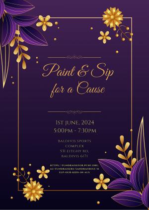 Paint & Sip for a Cause