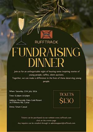 RuffTRACK annual Fundraising dinner
