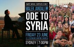 Ode to Syria: An Evening of Syrian Music, Arts and Stories