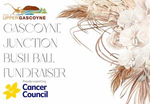 Gascoyne Junction Bush Ball Fundraiser for Cancer Council WA