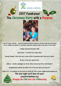 Aussies for Orphans 2017 Fundraiser