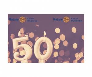 50th Charter Celebration - Rotary Club of Maroondah
