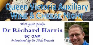 Wine and Cheese Night with Dr Richard Harris SC OAM