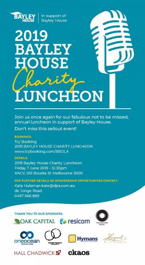 2019 Bayley House Charity Luncheon
