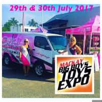 Pink Ribbon Charity Fair f Rolls Up To Mackays Big Boys Toys Expo