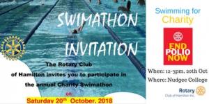 The Rotary Club of Hamilton’s Annual Swimathon