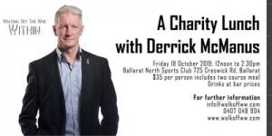 A Charity Lunch with Derrick McManus supporting Walking Off The War Within