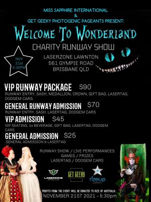 Welcome to Wonderland Charity Runway Show