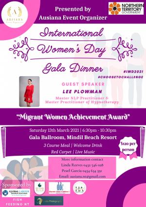 International Womens Day Gala Dinner 2021