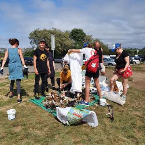 Planet Aheads Monthly Clean:up at  Flora Reserve
