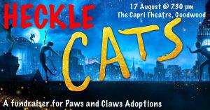The Heckle “Cats” Fundraiser for Paws & Claws Adoptions