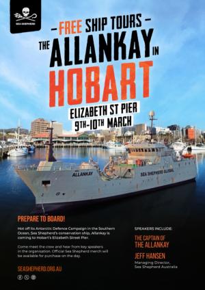 The Allankay Australian Tour : Hobart Ship Tours