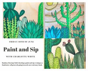 Paint and Sip with Charlotte White