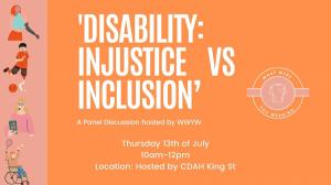 Disability Injustice Vs Inclusion