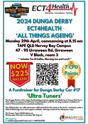 2024 ECT4 Health  Dunga Derby Fundraiser on All Things Ageing