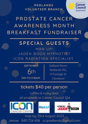 Prostate Cancer Awareness Breakfast Fundraiser