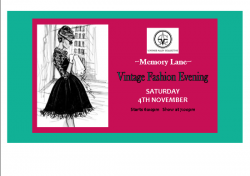 Memory Lane - Vintage Fashion Evening
