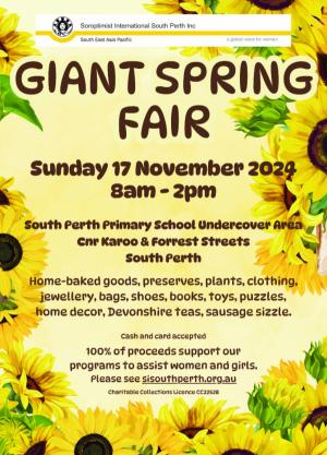 Nov 17 Giant Spring Fair