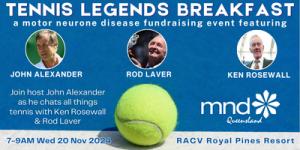 Nov 20 The Tennis Legends Breakfast