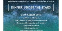 Dinner Under The Stars - Fundraiser for Macarthur Homelessness