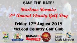 Brisbane Barmies 2nd Annual Charity Golf Day