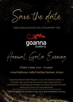 2023 Goanna Academy Gala