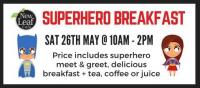 Superhero Breakfast Fundraiser - Characters, Jumping Castle, Face Painter!