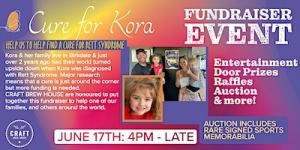 Cure for Kora Fundraiser Event by Craft Brew House