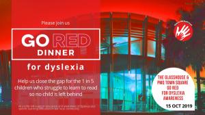 GO RED Dyslexia Dinner