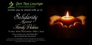 Zen Tea Lounge Foundation : Solidarity Against Family Violence : Charity Dinner