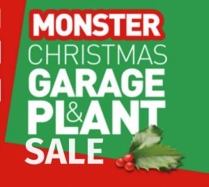 Monster Christmas Garage & Plant Sale