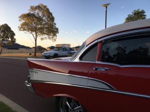 The amazing 57 chev - a ride in the auctions