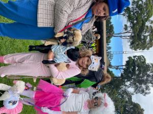 Fancy Dressed dogs and owners