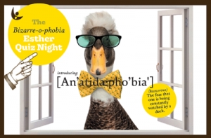 August 6 The Bizarra-O-Phobia Esther Quiz Night - Perth