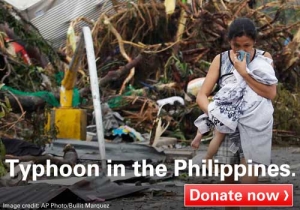 Typhoon in the Philippines - Donate to UNICEF