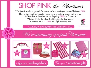 Shop Pink This Christmas - Support the McGrath Foundation