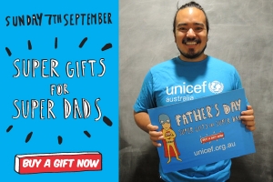 Support UNICEF Super Dads
