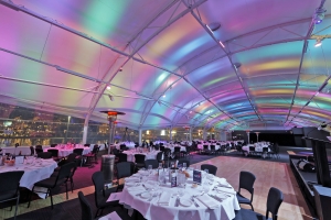 Dockside Pavilion Perfect Choice for Charity Gala Dinners, Balls and Events