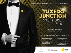 Aug 19 Tuxedo Junction for Cancer Council Tasmania - Hobart