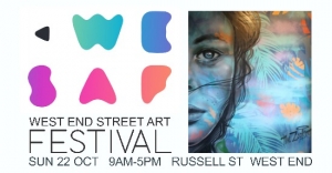 Oct 22 - West End Street Art Festival 2017