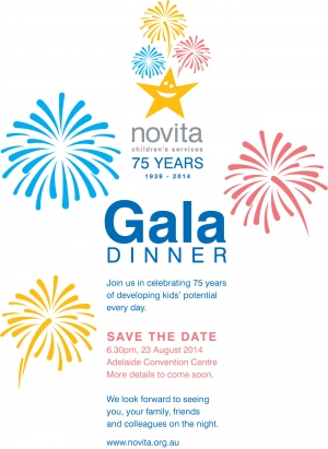 Support Novitas 75th Gala Dinner