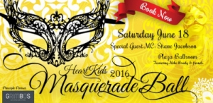 June 18 HeartKids Masquerade Ball in Melbourne